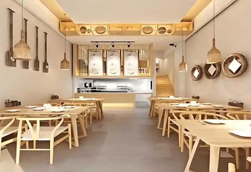 鄭州餐飲店裝修設(shè)計(jì)墻面材料防霉防潮性能